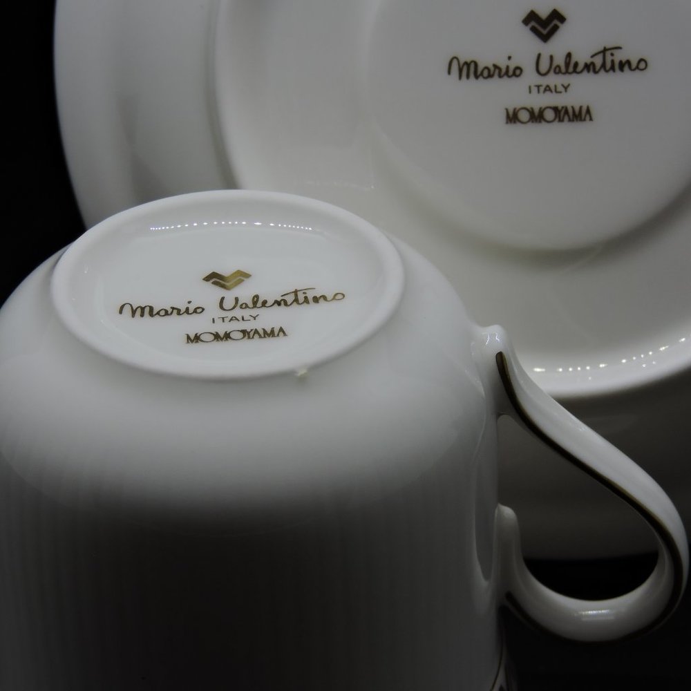 Mario Valentino - Momoyama Coffee Cup / Saucer Set (Set of 2) - Picture 9 of 9